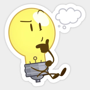 Lightbulb (Inanimate Insanity) Sticker